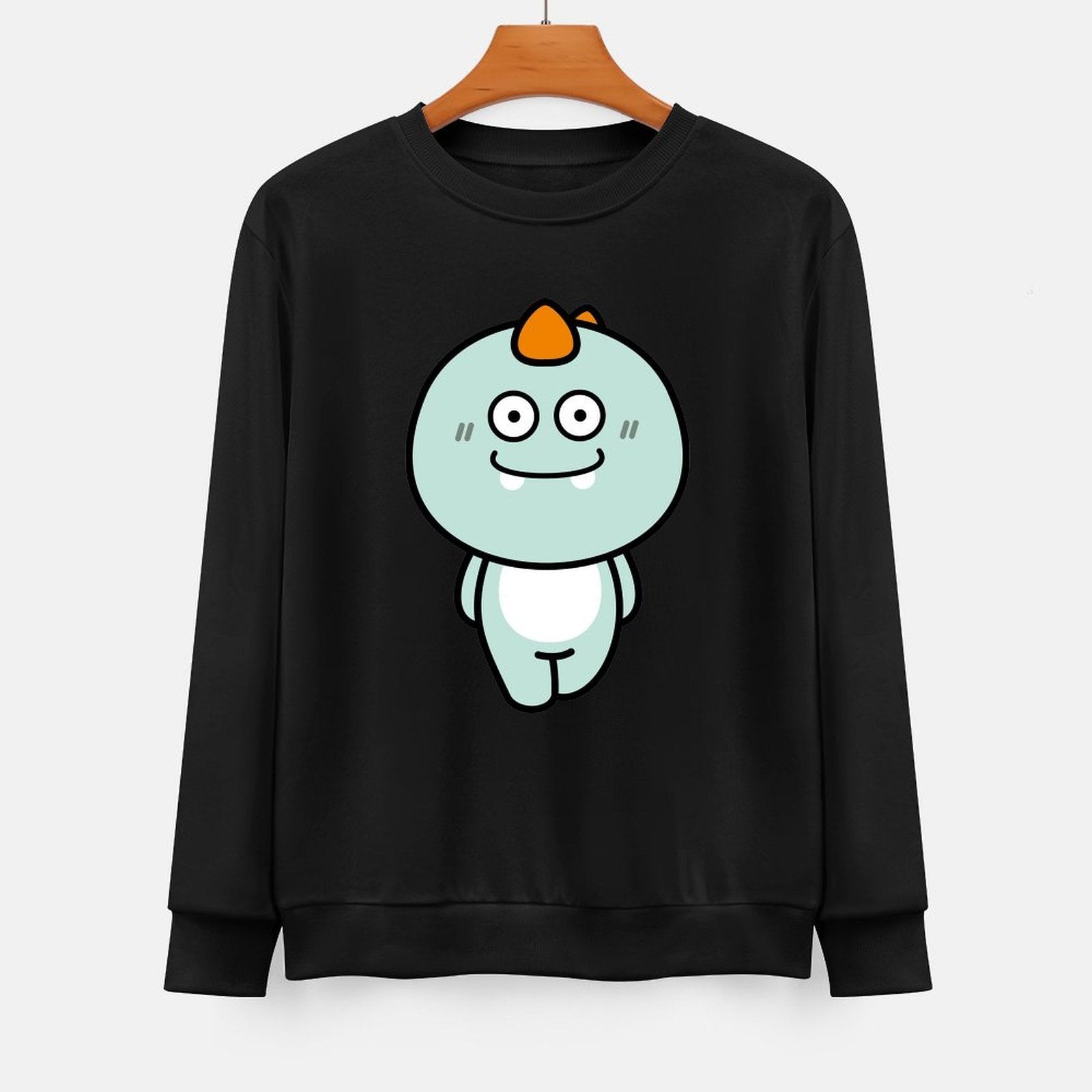 Front Patterned Long Sleeve TopPremium Finish Pure